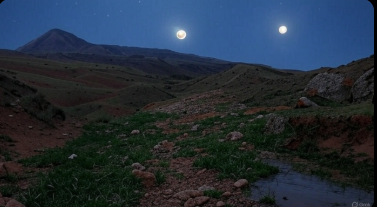 26 اردیبهشت - دند - آسمان شب